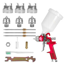 Pistola Pulverizadora HVLP Profesional de 1,4 mm, 1,7 mm y 2,0 mm: Ideal para Proyectos de Pintura de Automóviles en el Hogar.
