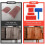 5 Pack Wood Grain Tool,Woodgraining Tool Kit,Texture Pattern with Handle Roller Rubber Empaistic Graining Tool 8