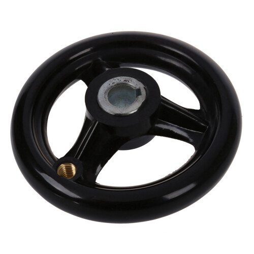 2X 3.9 inch Diameter Hand Wheel w Revolving Handle for Milling Machine 2