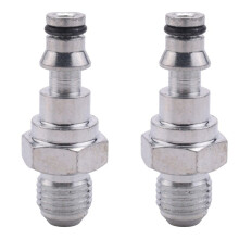 2X Schnell Anschluss Hochdruck Reiniger-Pistolen Schlauch Adapter fuer Lavor Vax, M14 Konvexer Schnell Anschluss