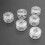 50 Clear Plastic Sewing Machine Bobbins Fits Singer  Janome 2