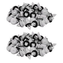 100Pcs Door Panel Clips with Seal Ring for  E34 E36 E38 E39 E46 X5 M3 M5 Z3