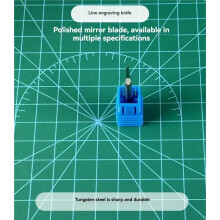 Strumento per Tracciare Modelli con Lama da 0,1 mm - Scalpello per Incisione di Linee su Pannelli per L'Incisione di Dettagli In Resina Plastica