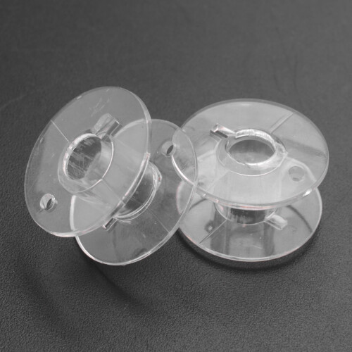 50 Clear Plastic Sewing Machine Bobbins Fits Singer  Janome 2