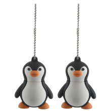 2X 16GB Novelty Cute Baby Penguin USB 2.0 Flash Drive Data Memory Stick Device - Black and White