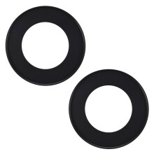 2X Camera Lens Filter Step Ring 49mm-77mm Adapter Black