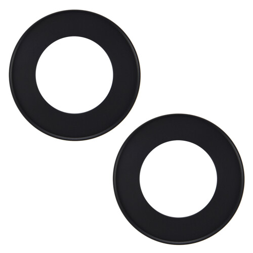 2X Camera Lens Filter Step  Ring 49mm-77mm Adapter Black