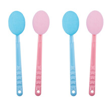 4 & Back Rubs & Massager Bath Brush Easy Lotion Applicator,Extra Long Handle,Great for Body Care