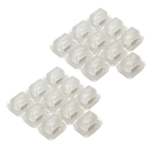 20Pcs Door Insert Trim Strip Moulding Clip Grommet for  E46 E90 E91 3 Series