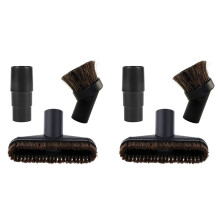 2X Assorted Vacuum Cleaner Brush Nozzle Horsehair Replacement Parts with 32/35mm Adapater