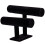2X 2-Tier Bangle Bracelet Display Holder T-Bar Stand Black 3