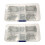 350Pc SPLIT PINS Cotter Fixings Set Assorted Sizes Zinc Plated Steel Hard Case 1