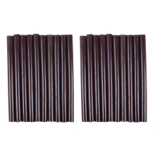 20Pcs 100mm x 7mm Adhesive Hot Melt Glue Sticks for Hot Melt Glue Gun Brown