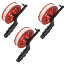 3X Bobine de Cordes pour Le Cerf-Volant Roue Rouge 100M