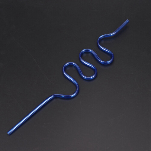 100x Crazy Loop Straws, Crazy Silly Colorful Cannucce Riutilizzabili Mega Pack BPA E PFOA Free 2
