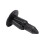 200Pcs Car Molding Door  5mm Hole Plastic Rivets Fixing Black. 9