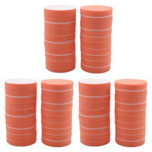 60Pcs 125mm Gross Polishing Buffing Pads 5 Inch Flat Sponge Car Polisher Clean Waxing Auto Paint Maintenance Care