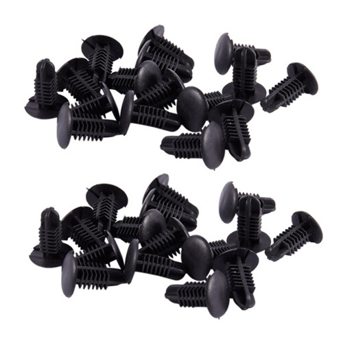 32PZ Clip per Rivetti in Plastica 4mm x 5mm x 15mm Nero