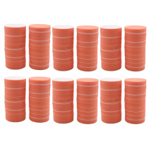 120Pcs 125mm Gross Polishing Buffing Pads 5 Inch Flat Sponge Car Polisher Clean Waxing Auto Paint Maintenance Care