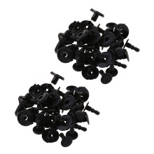 40X Bumper Plastic Trim Clips for Mtsubishi