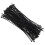 200 Pcs 150 X 1.8mm Electrical Cable Tie Wrap Nylon Fastening Black 4