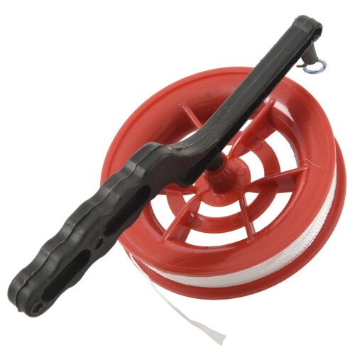 3X Carrete Rojo con 100M Hilo para Cometa