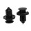 80Pcs 10mm Push-Type Plastic Bumper  Flare Fastener Rivet Clips and 2 Remove The Buckle Tool 5