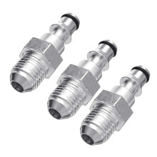 3X Conexión Rápida Adaptador de Manguera de Pistola de Lavado Una Presión para Lavor Vax, Inserción Rápida Convexa M14