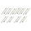 20 Pcs 5mm  Nose 3mm Shank Diamond Mounted Point Grinding Bits 1