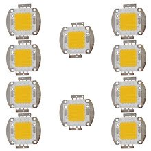 10X 100W LED Lamp High Power Chip DIY Lamp Light Lighting Warm White