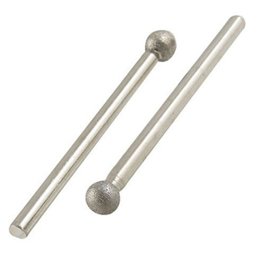 20 Pcs 5mm  Nose 3mm Shank Diamond Mounted Point Grinding Bits 2
