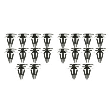20PCS Sill Trim Side Skirts Bumper Fastener Clip for Cooper