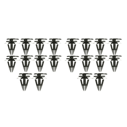 20PCS Sill Trim Side Skirts Bumper Fastener Clip for   Cooper