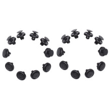 20X Pannelli di Clip del Paraurti del Paraurti di 7mm per la Copertura Degli Schermi del Motore di