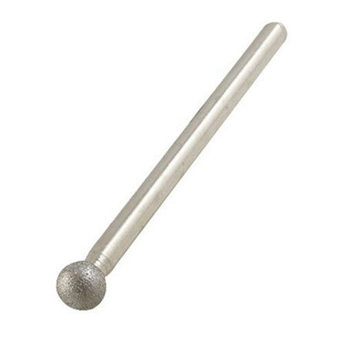 20 Pcs 5mm  Nose 3mm Shank Diamond Mounted Point Grinding Bits 1