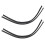 4PCS 18 Inch 6mm Frame Windshield Wiper Blade Refill Car Bus Silicone Universal 1