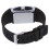 2X Montre A Quartz Noir D'Affichage en LED Rouge 5