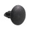 5mm x 5mm Hole Dia Black Plastic Rivets Fastener Push Clips 96 Pcs 4
