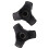 4X Walking Stick End Tripod CANE TIP Self Standing Rubber NON-SLIP End Bottom 3