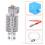 2X 3D Printer Accessories, 12V Extruder Kit, I3 Mega Printhead for  3D Printer 6