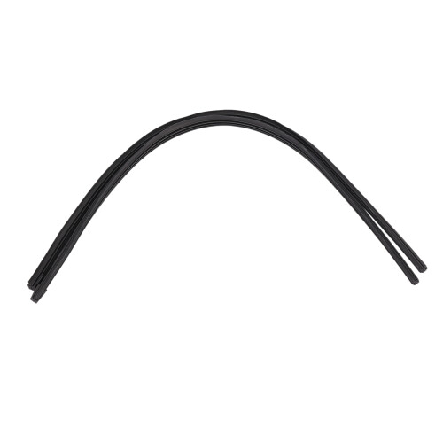 4PCS 18 Inch 6mm Frame Windshield Wiper Blade Refill Car Bus Silicone Universal 2