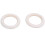 4X Natural Wooden Rings, Diameter 50mm 2