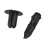 6mm x 12mm Plastic Rivets Car Push Clips 150 Pcs 2