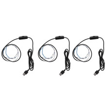 3X UVC Germicidal Disinfection Light Bar 5V Bactericidal Lamp Mites Light Strips LED Strip Light 50X1cm