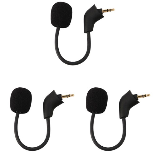 3X Replacement Gaming Mic for  HyperX Cloud II /Cloud Core Computer Gaming Headset