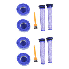 4 Pack Replacement for V8 Pre Filter + HEPA Post Filter, Compatible V7 V8 Animal Absolute Cordless Vacuum