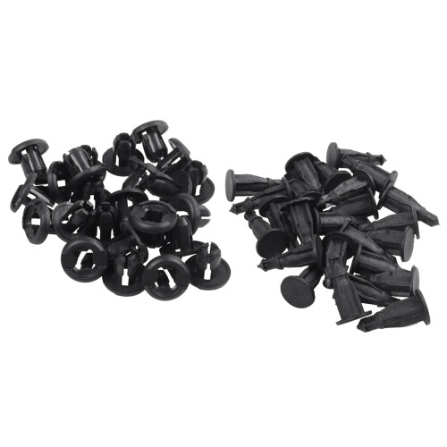 50 Pezzi di Plastica Da 10 mm 1
