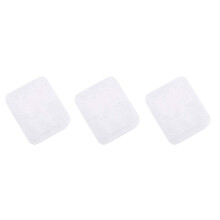 3X Eight in One Plastic Micro- SDHC TF MS Memory Card Storage Case Box Protector Holder