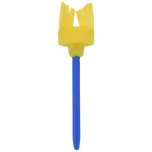 Cepillo de Pintura de Esponja para Ninos, Paquete de 8 Juego de Herramientas de Pintura de Dibujo de Aprendizaje Temprano para Diy Artesania Arte,