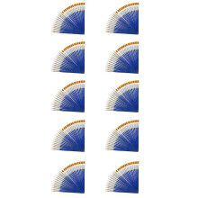 1000 Pieces Kids Paint Brushes Set for Watercolor Oil Painting Flat +Pointed Brush for Body Face Nail  Art